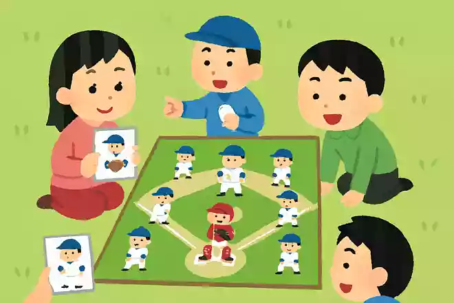 野球ポジション当てゲーム