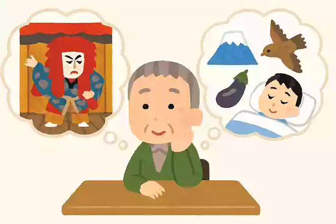 芝居とかけて、初夢とときます、その心はどちらも演技(縁起)のいいものをみたいです。