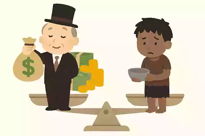 世界のなかで、すごくお金持ちな人とすごく貧乏な人にはどれくらいの差があるでしょうか