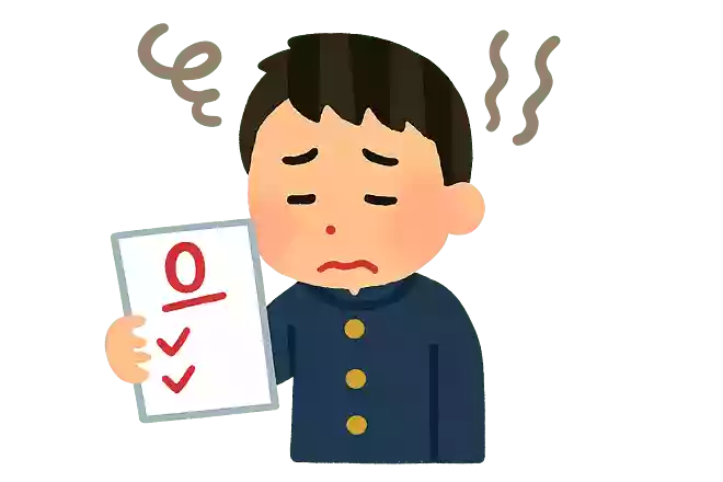 テストでの最低点数を発表