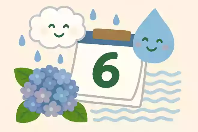 旧暦の「水無月」は「水の月という意味NEW!