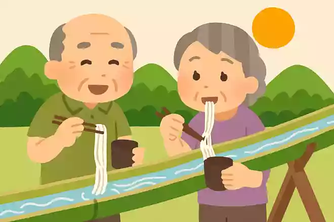 流しそうめんの発祥の地域は?