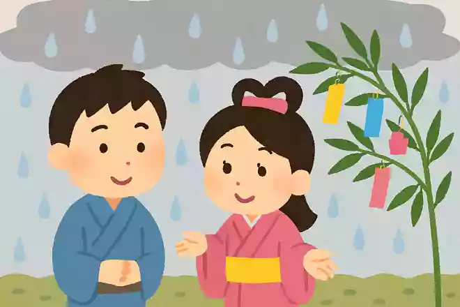 七夕に降る雨をなんという?