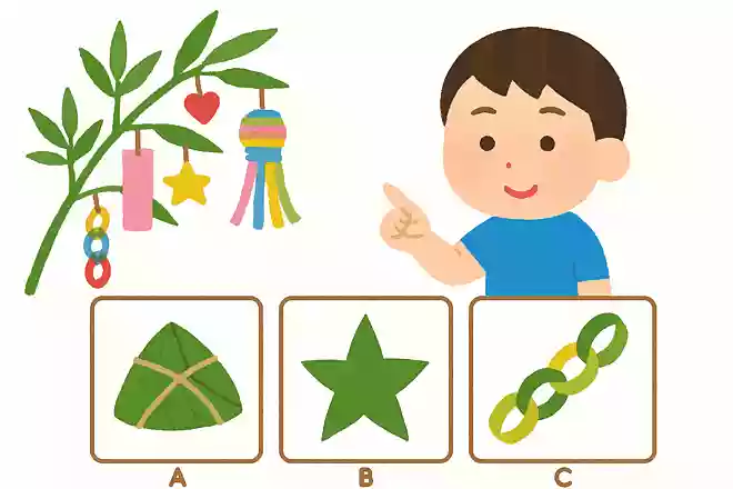 笹の葉を使って作れるのは次のうちどれでしょうか?