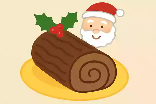 フランスで食べられるクリスマスケーキはなんでしょう?