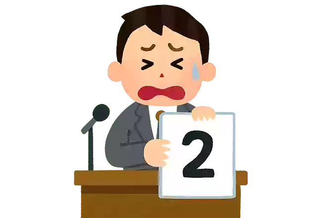テストでの最低点数を言う