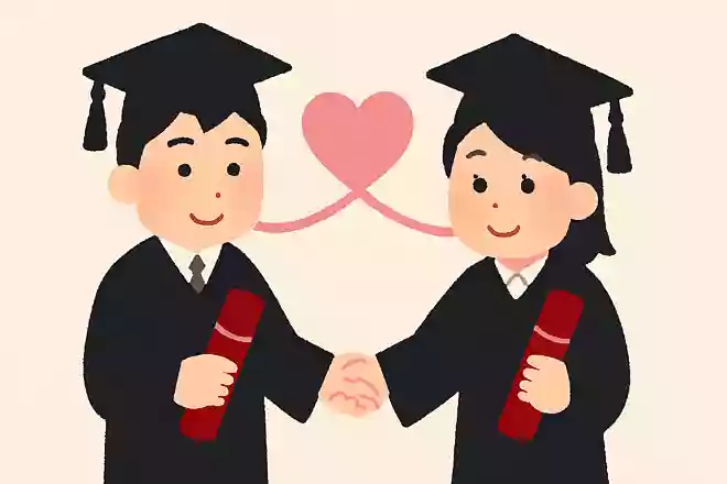 卒業を迎えても、心は永遠に繋がっています