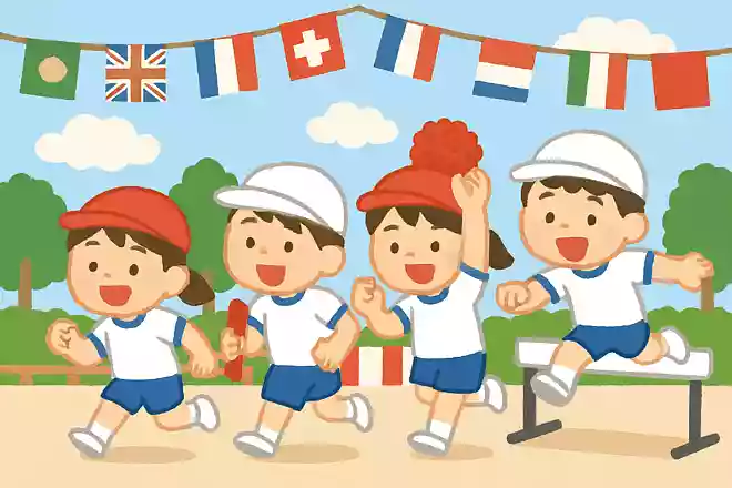 えがおでがんばる運動会