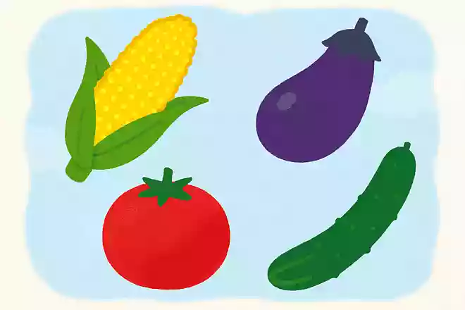 夏が旬の黄色くてつぶつぶがある野菜は次のうちどれでしょうか?