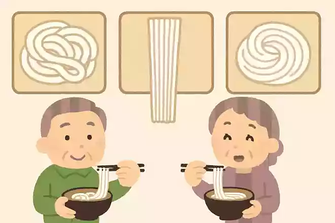 うどん、ひやむぎ、そうめんの違い