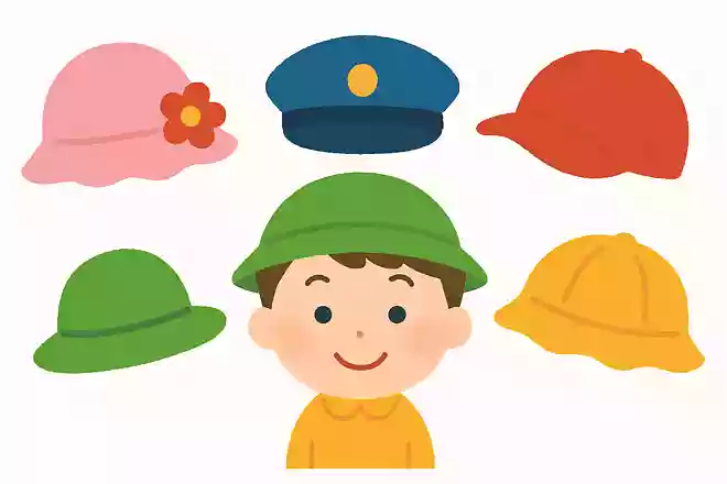 帽子クイズ
