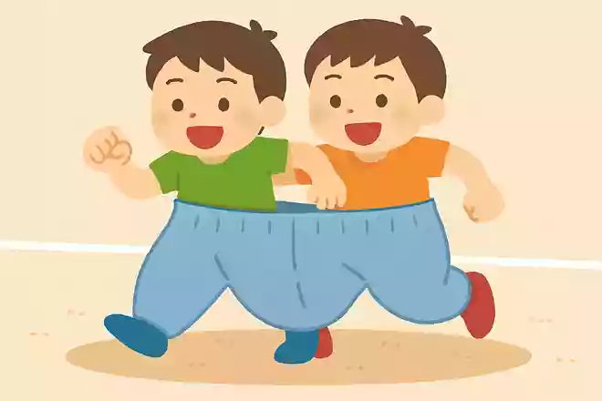 デカパン二人三脚