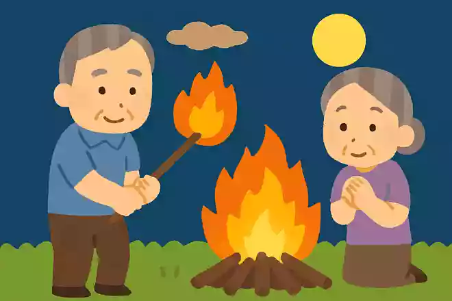 8月16日に先祖を送り返すときに燃やす火を何というのでしょうか?