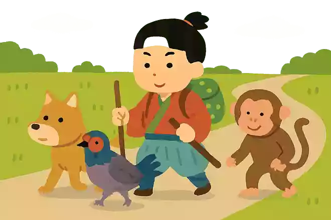 イヌ、キジ、サルを連れて鬼退治に出かけた桃太郎。桃太郎が最初に出会ったのは誰でしょうか?