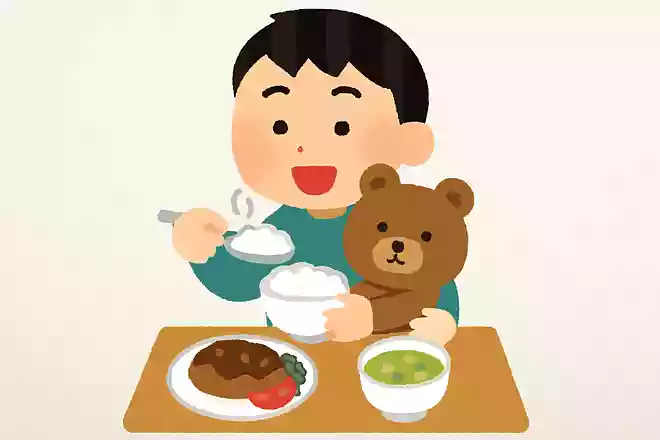 ごはんを食べるときにだっこしてるものはなーんだ?NEW!