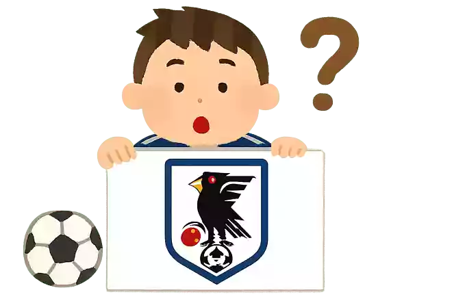 サッカー日本代表のエンブレムになっている鳥は?