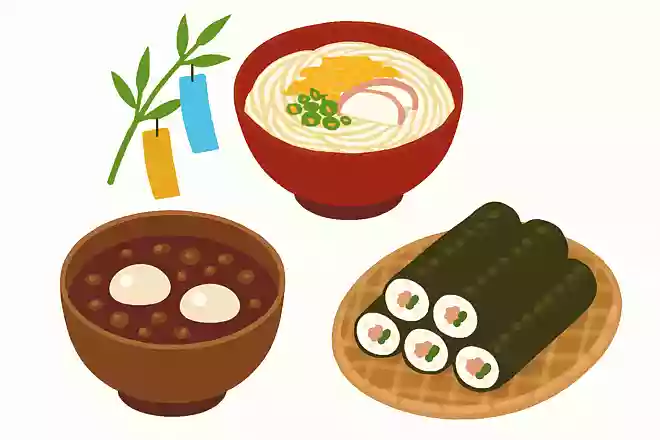 七夕に食べる行事食は?