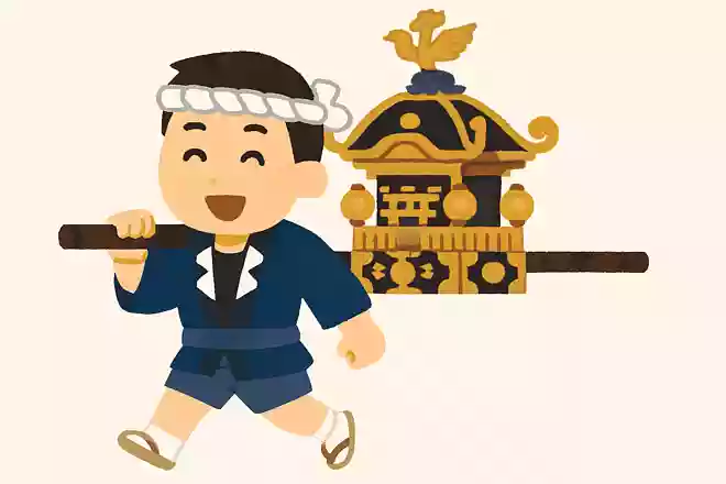 お祭りのときにおみこしをかつぐ人が着る服は何でしょう?NEW!