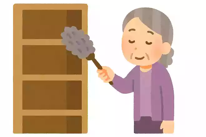 ほこりをはらうハタキは、どこから順番にかけるのが良いでしょうか?NEW!