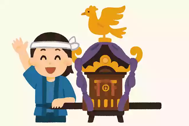 神輿の上に飾る鳥の名前は何でしょうか?NEW!
