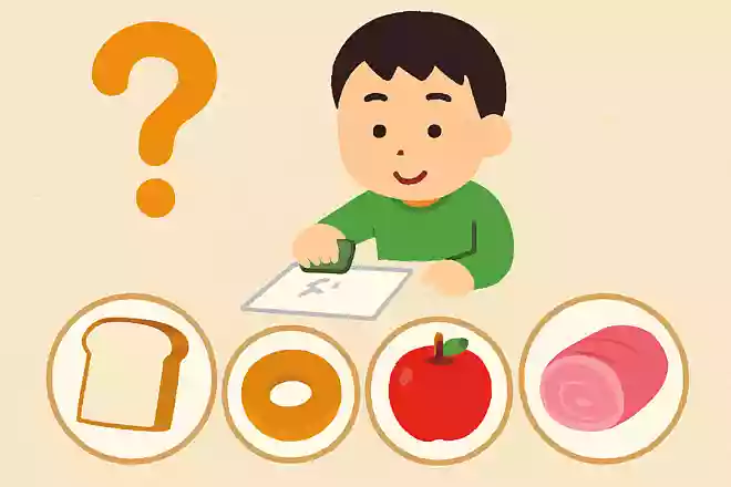消しゴムのかわりに使える食べ物は次のうちどれでしょう?