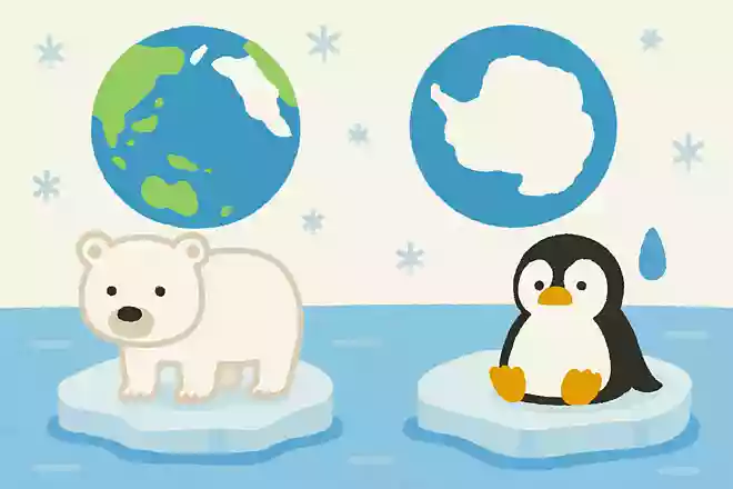 北極よりも南極の方が寒いNEW!