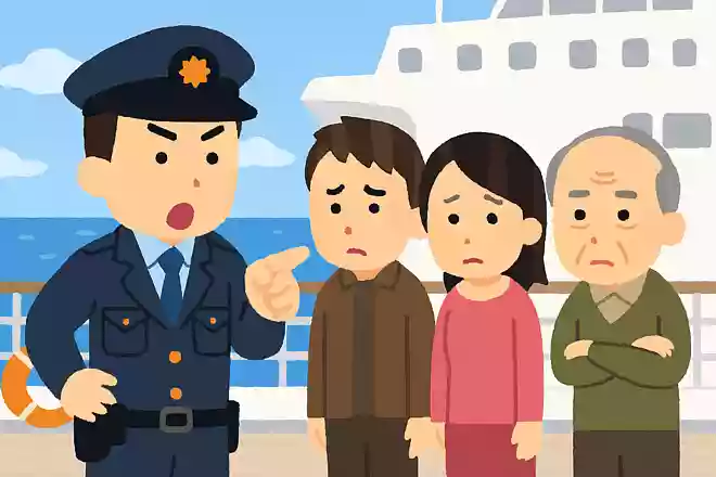 航海中の大型客船で殺人事件が起こりました。ある男が「私は警察官だ。容疑者はこの3人のうちの誰かです」と言いましたが、それを聞いていた別の警察官はそのある男は警察官ではないと思いました。どうしてそう思ったでしょうか?NEW!