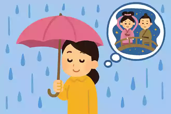 七夕の日に降る雨を「催涙雨」というNEW!