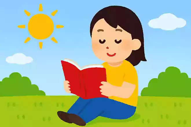 夏の恩恵のひとつは、毎日本を読むための光が増えることだジャネット・ウォールズ