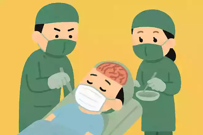 脳自体は麻酔をしなくても手術できる
