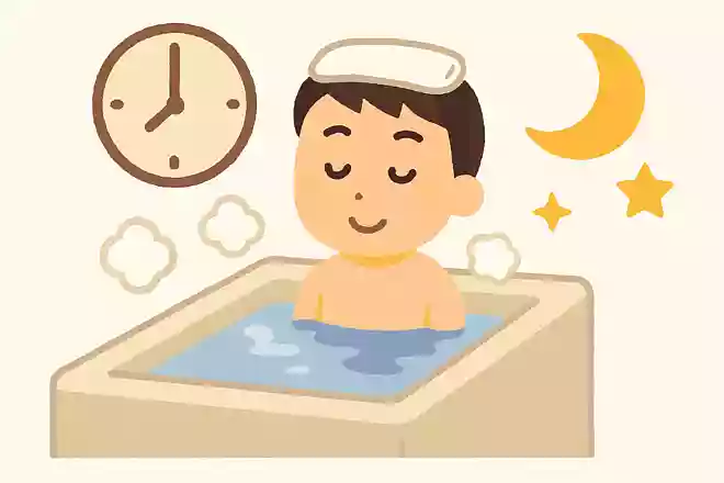 お風呂に入ると良いとされているタイミングは?NEW!