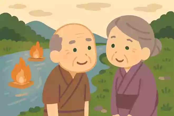 送り火や 顔覗きあふ 川むかひNEW!炭太祇