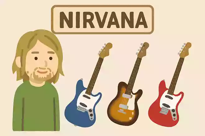 カート・コバーンさんのが発案し、彼のためにフェンダー社が作ったギターはどれ?