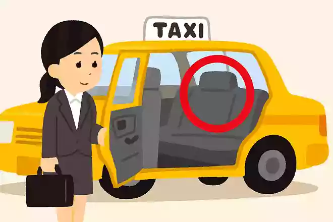 タクシーに乗る際、上座はどこでしょう?NEW!