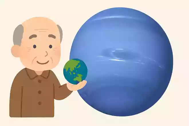 地球をボールにたとえると、海王星の中にいくつの地球が入るでしょうか?NEW!