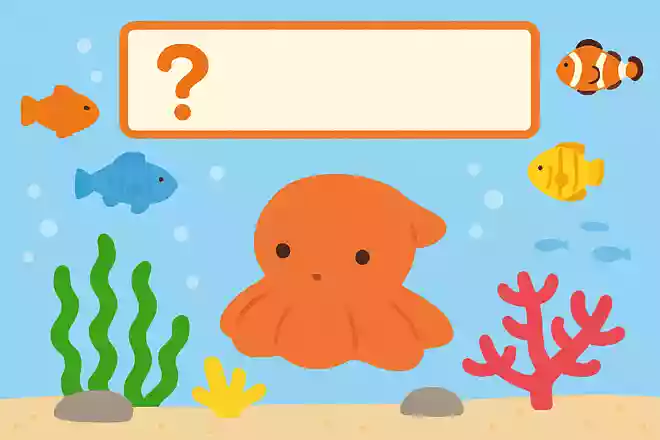 「メンダコ」というタコには、普通のタコは持っているあるものがありません。NEW!