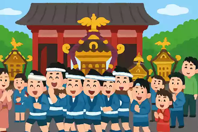 東京の浅草で行われる有名な祭りで、 たくさんのおみこしが出ます。何というお祭りでしょうか??NEW!
