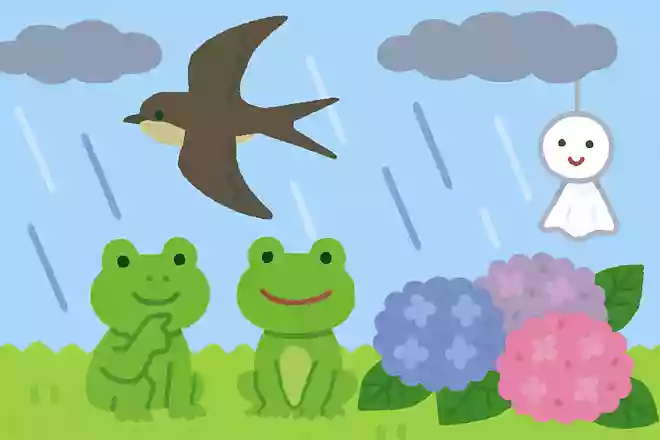 ある動物が低く飛ぶと雨が降ると言われていますが、その動物はなんでしょう?NEW!