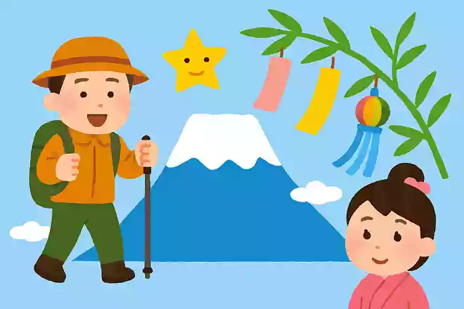富士山は7月に山開きされるNEW!
