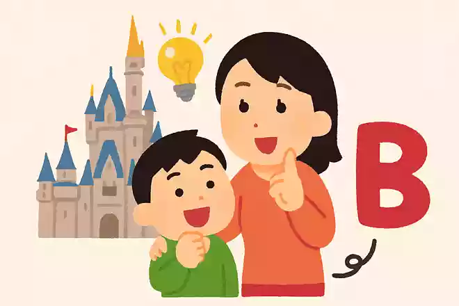 「東京ディズニーランド」とかけて「アルファベットのB」ととく、その心は?NEW!