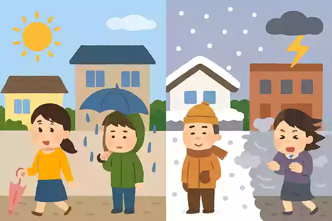 同じ町内なのに異常気象のように天気がバラバラだったのはなぜ?NEW!