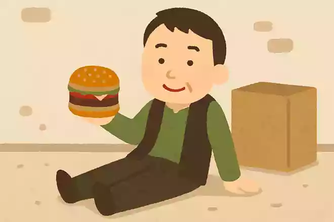ボブは働いていないのに食べ物に困ることはなかった。それはなぜ？NEW!