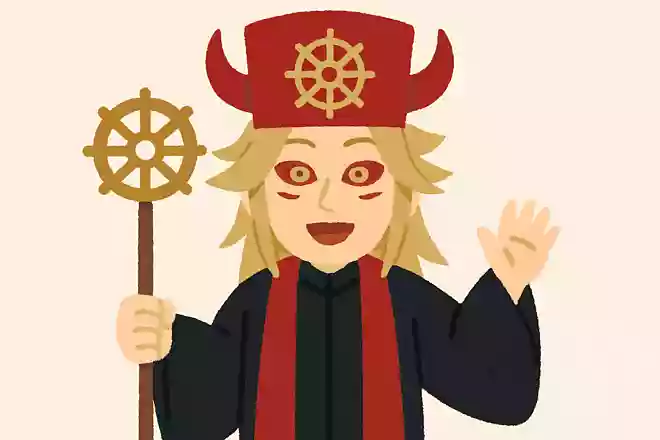 鬼である童磨は新興宗教「万世極楽教」の教祖であるNEW!