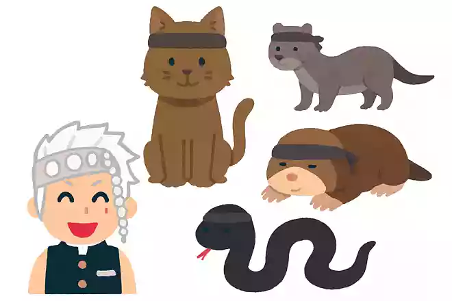 宇髄天元の忍獣はどれでしょう?NEW!