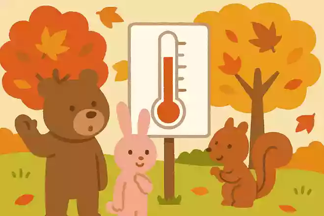紅葉が始まる気温の目安は何度くらいでしょうか?NEW!
