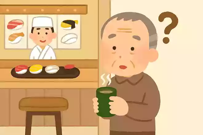 お寿司屋さんで「お茶」のことを何と言うでしょうか？NEW!