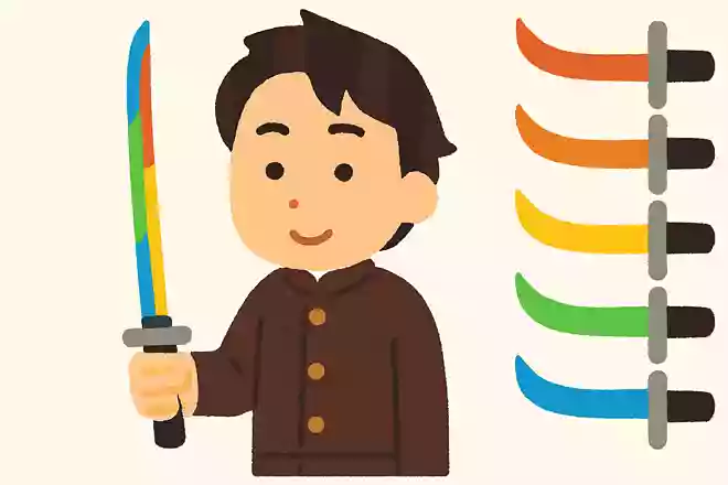 日輪刀は別名「色変わりの刀」と呼ばれているNEW!