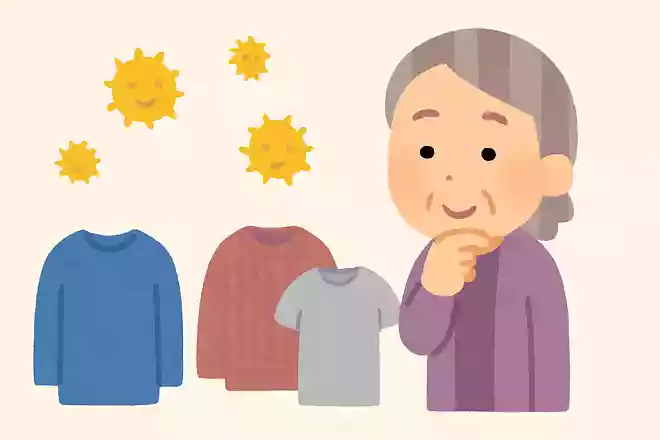 花粉が最も付着しにくいのは、次のうちどの素材の服でしょうか?NEW!