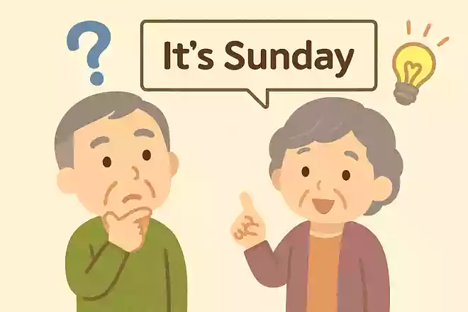 「It’s Sunday」は日本語でどれになるでしょうかNEW!