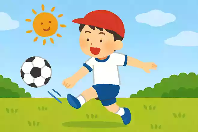 シュートしたぼくのみぎあしなつのあさNEW!